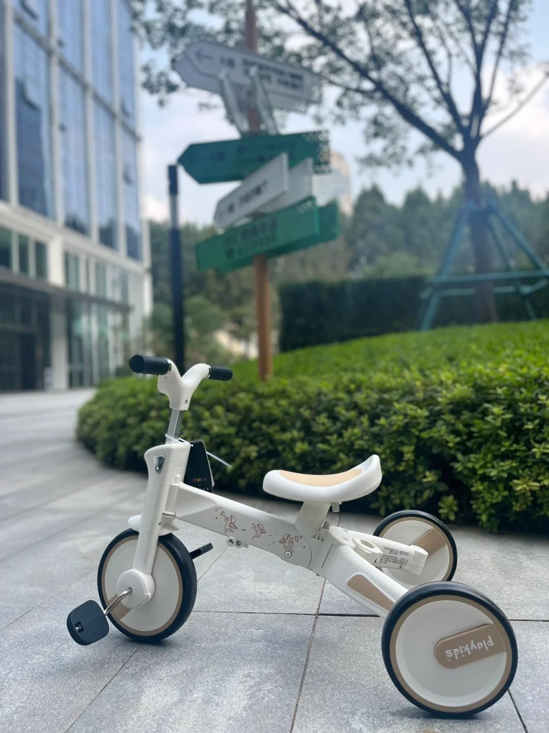 Amazon.co.jp: Gorocking 三輪車 折りたたみ 一台四役 4in1 押し